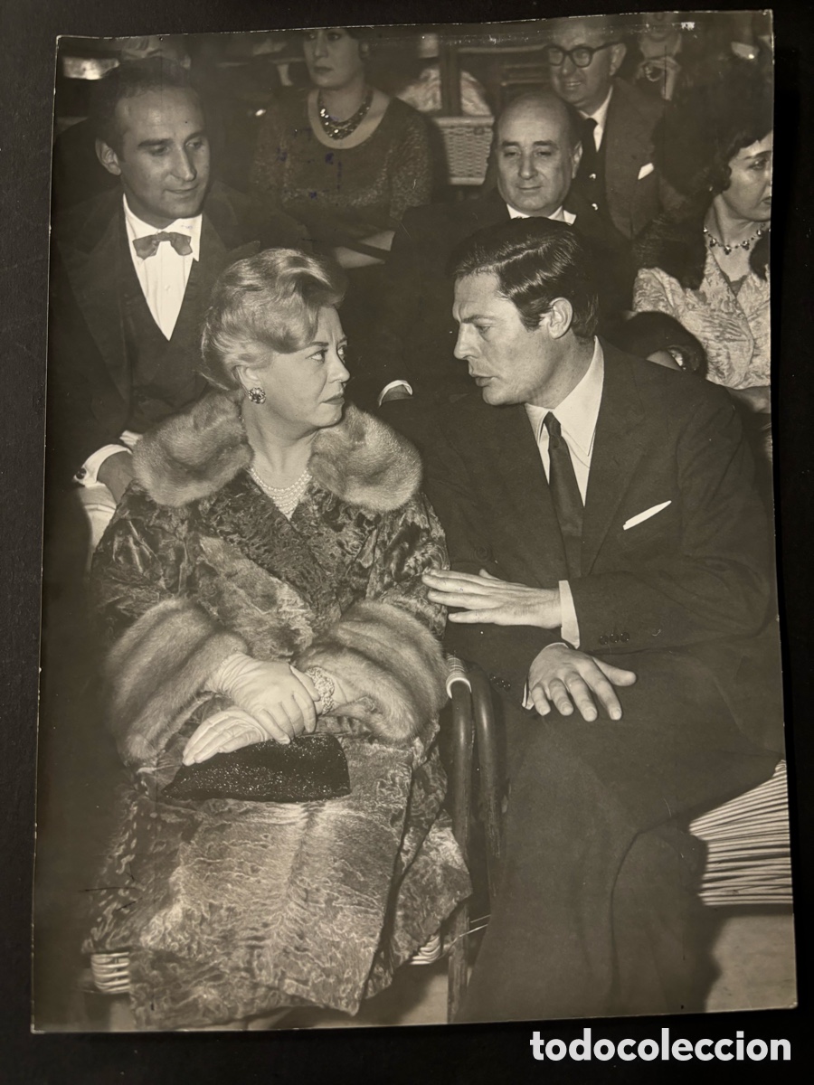 Cine: Foto original de Giulietta Masina y marcello mastroianni