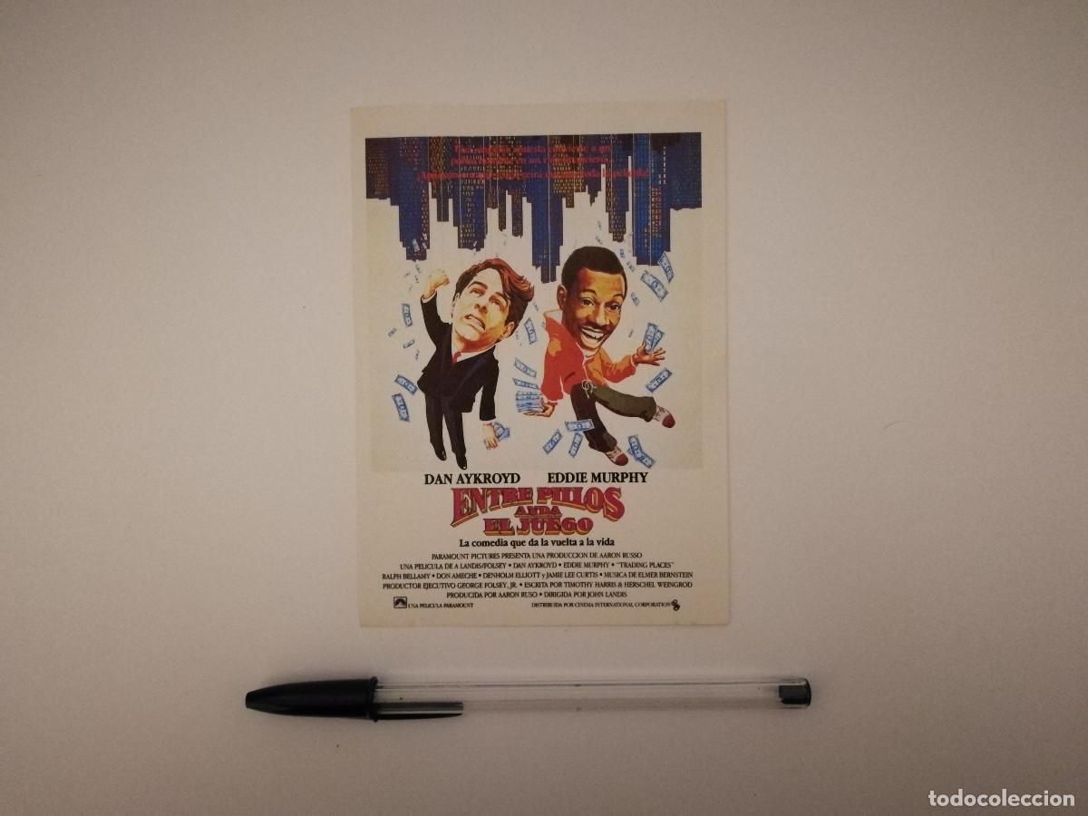 Cine: IMPRESO PAPEL -9*13- ENTRE PILLOS ANDA EL JUEGO - EDDIE MURPHY