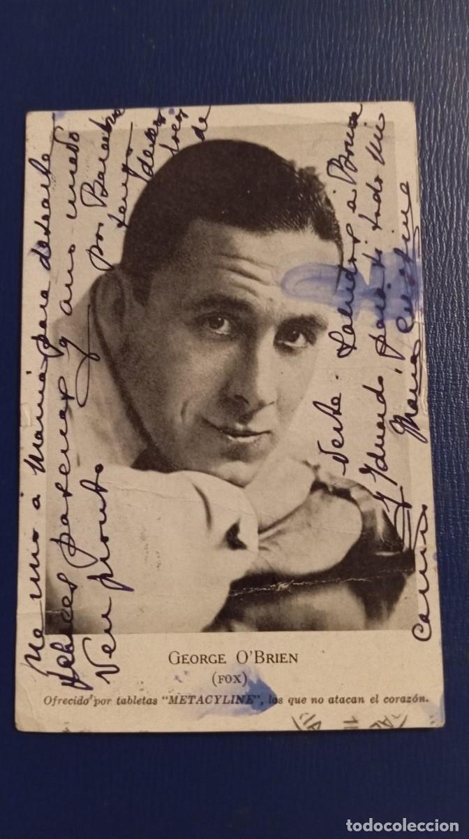 Cine: 1 POSTAL DE METACYLINE ** GEORGE O'BRIEN DANIEL BOONE....FOX . ESCRITA CIRCULADA 193?