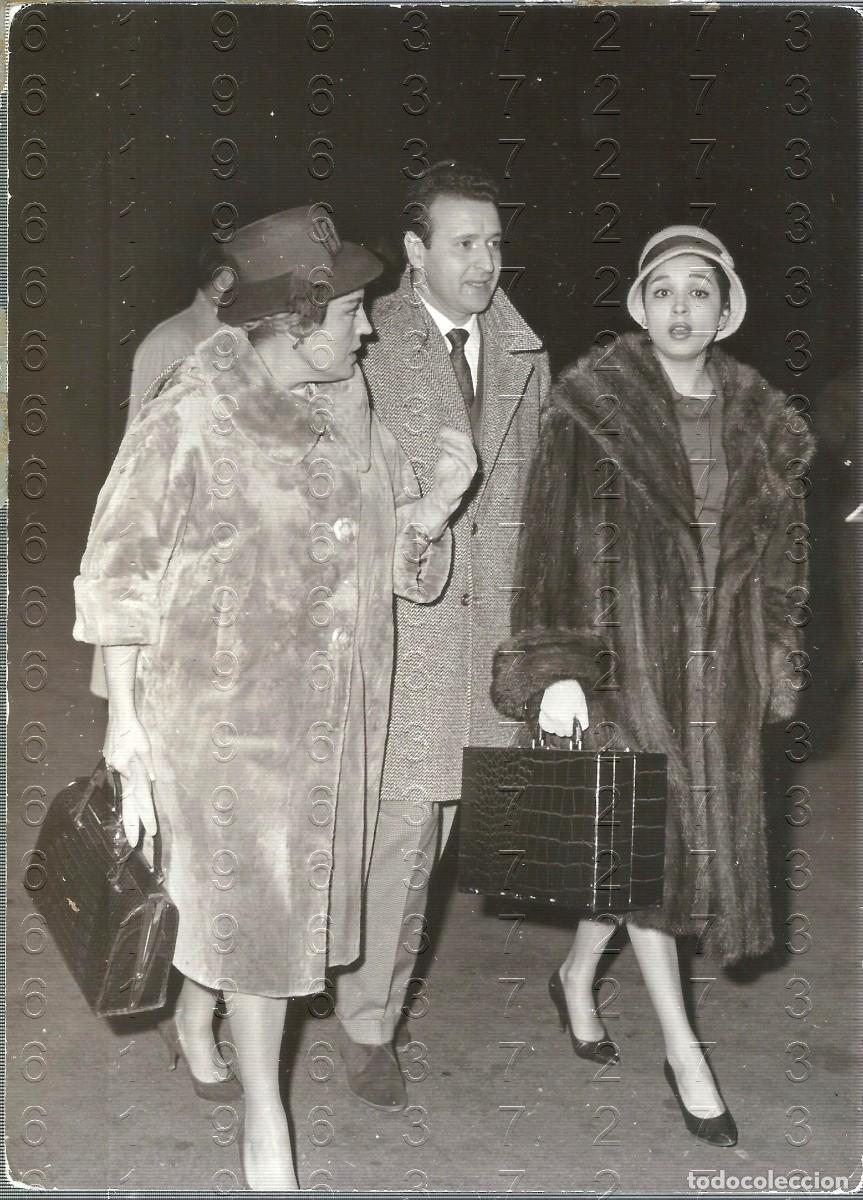 Cine: MERCEDES VECINO CASABLANCA SEMANA DEL CINE ARCHIVO PEPE VAQUERO MARIDO FOTOGRAFIA UNICA 18X13 LM52