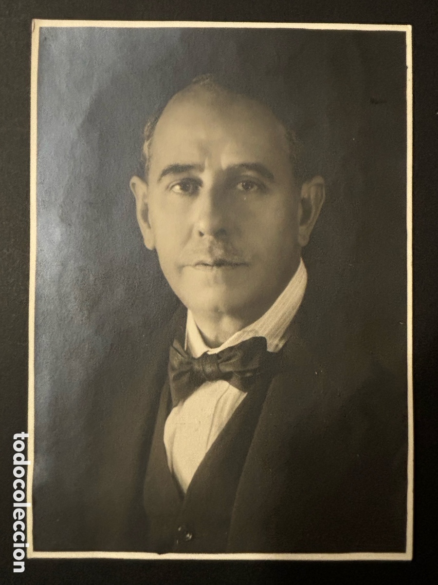 Cinema: Foto original del escritor poeta y dramaturgo Eduardo Marquina foto P&eacute;rez de leon