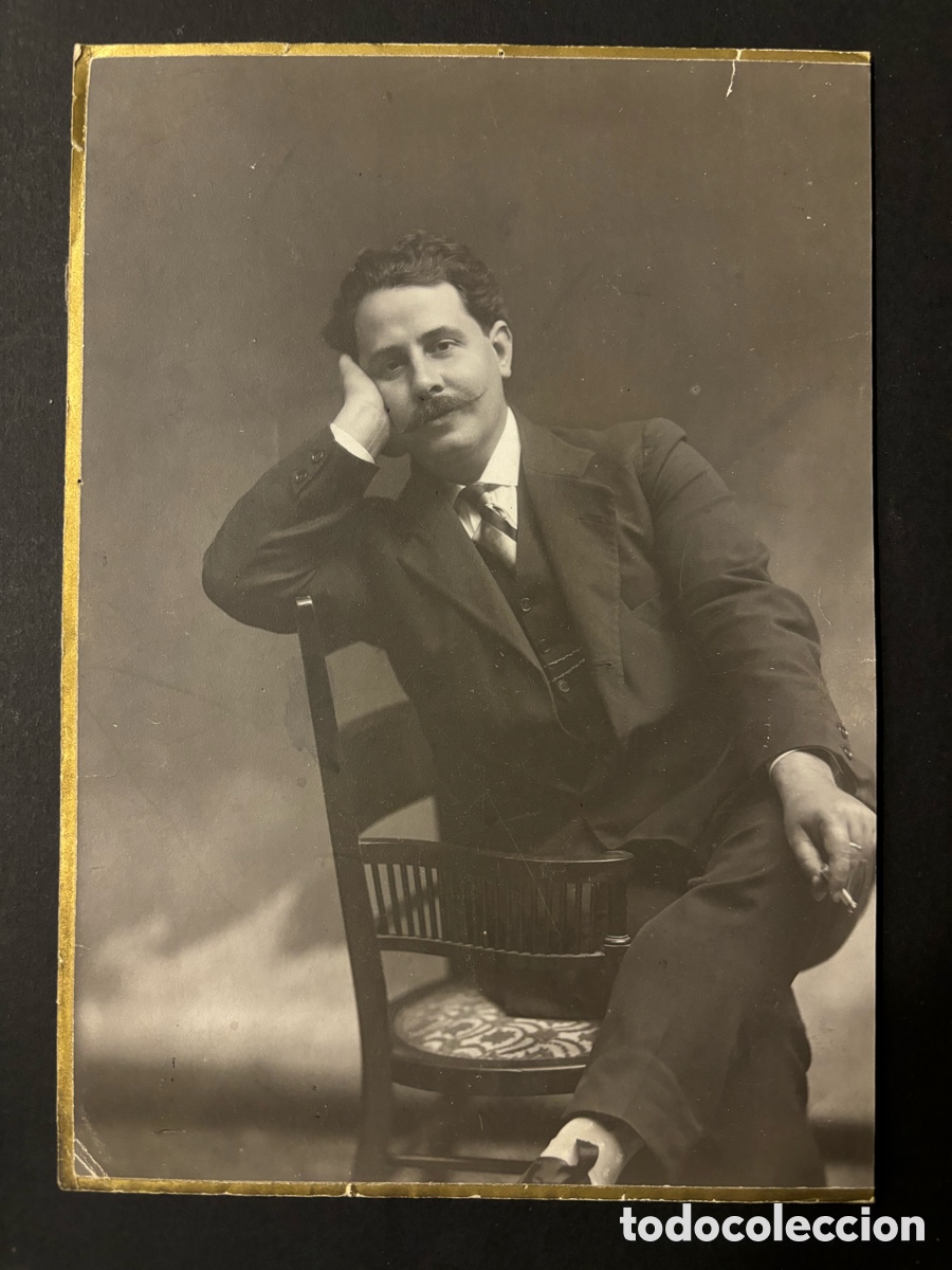Cinema: Foto original del escritor poeta y dramaturgo Eduardo Marquina