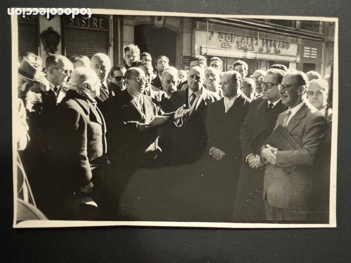 Cinema: Foto alcalde Madrid calle barquillo homenaje al escritor Eduardo marquina foto Contreras