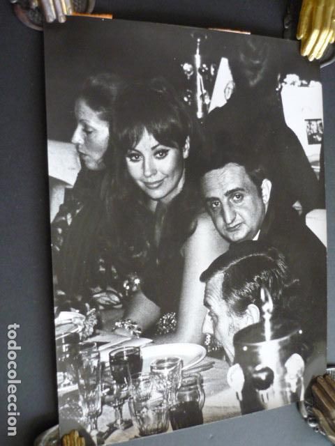 Cin&eacute;ma: MARY PAZ PONDAL ACTRIZ EN FLORIDA PARK MADRID ANTIGUA FOTOGRAFIA ORIGINAL 24 X 18 CM