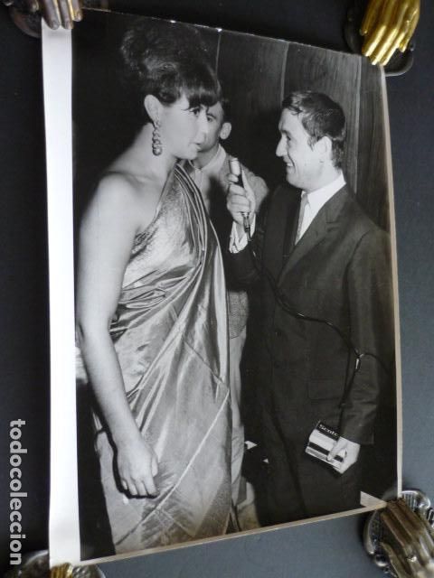 Cin&eacute;ma: MARY PAZ PONDAL ACTRIZ ANTIGUA FOTOGRAFIA ORIGINAL 24 X 18 CM