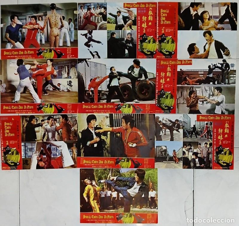 Cine: Bruce Li contra Dedo de hierro. Juego 10 fotocromos