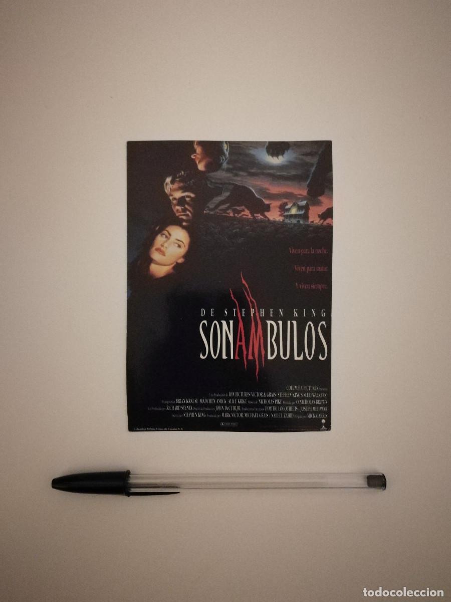 Cine: FICHA COLECCIONABLE -9*13- SONAMBULOS - STEPHEN KING - TERROR