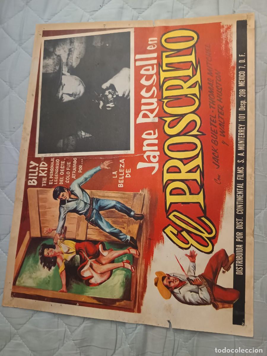 Cinema: EL PROSCRITO JANE RUSSELL LOBBY CARD ORIGINAL