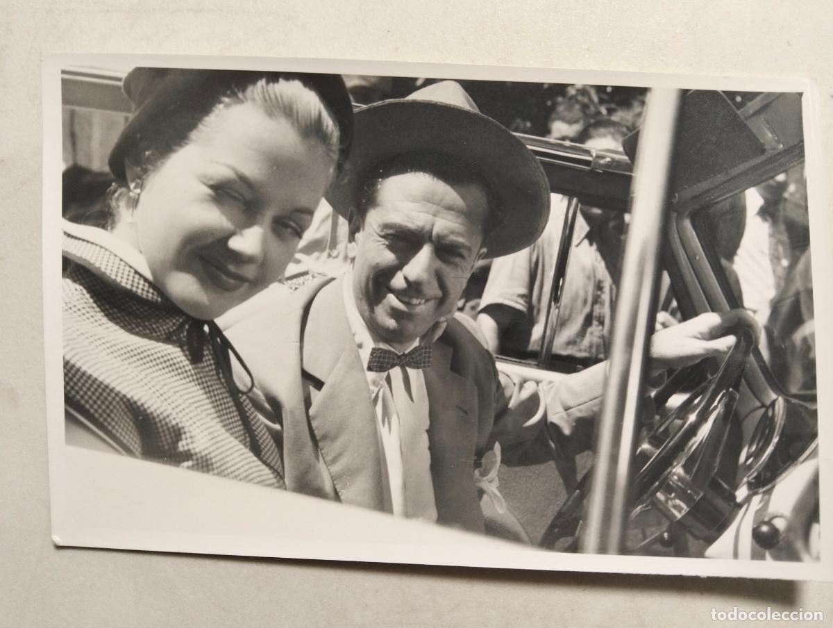 Cine: ANTIGUA FOTOGRAFIA PELICULA, CON ANALIA GADE, MEDIDAS 13 ,5 X 9 CM