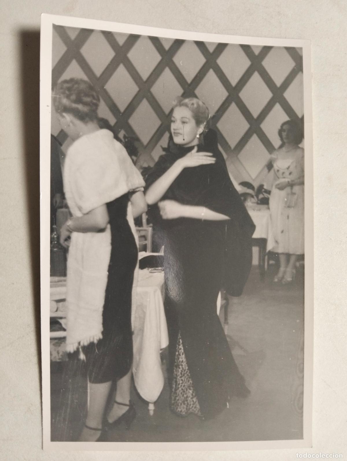 Cine: ANTIGUA FOTOGRAFIA PELICULA, CON ANALIA GADE, MEDIDAS 13 ,5 X 9 CM