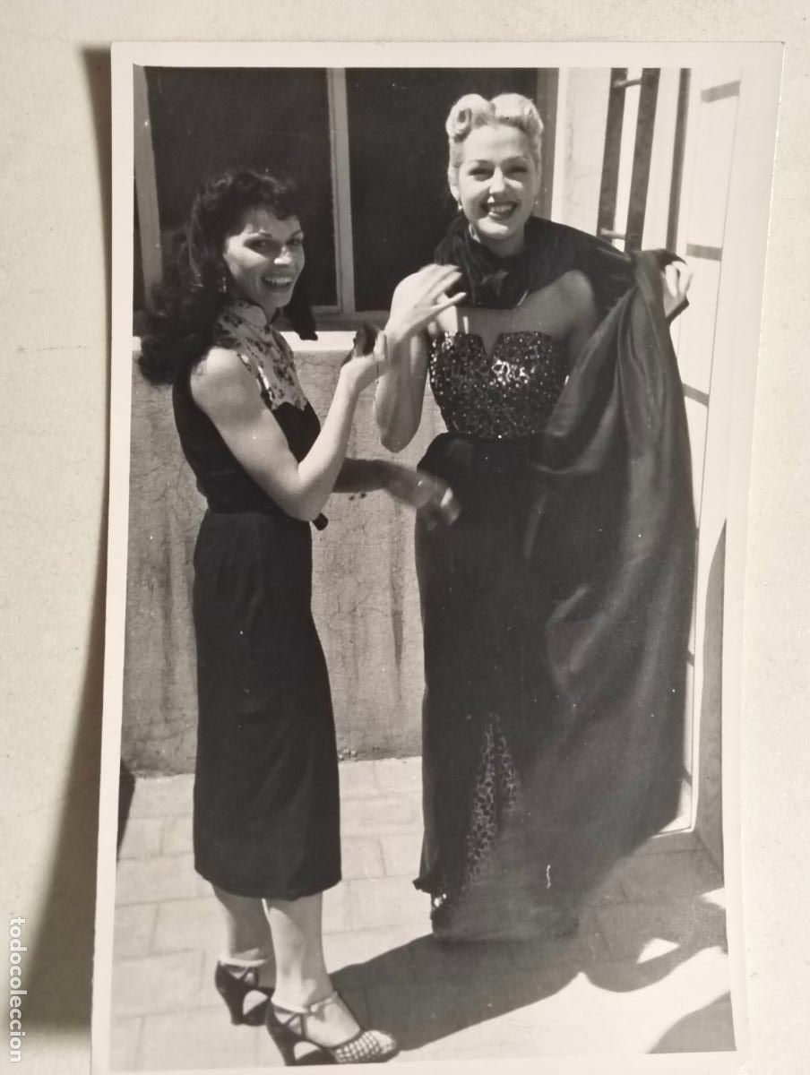 Cine: ANTIGUA FOTOGRAFIA PELICULA, CON ANALIA GADE, MEDIDAS 13 ,5 X 9 CM