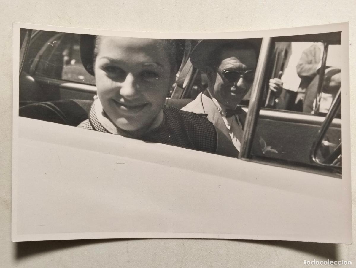 Cine: ANTIGUA FOTOGRAFIA PELICULA, CON ANALIA GADE, MEDIDAS 13 ,5 X 9 CM