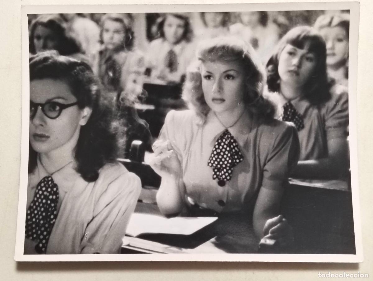 Cine: ANTIGUA FOTOGRAFIA PELICULA, LA SERPIENTE DE CASCABEL-1948 CON MARIA DUVAL Y ANALIA GADE