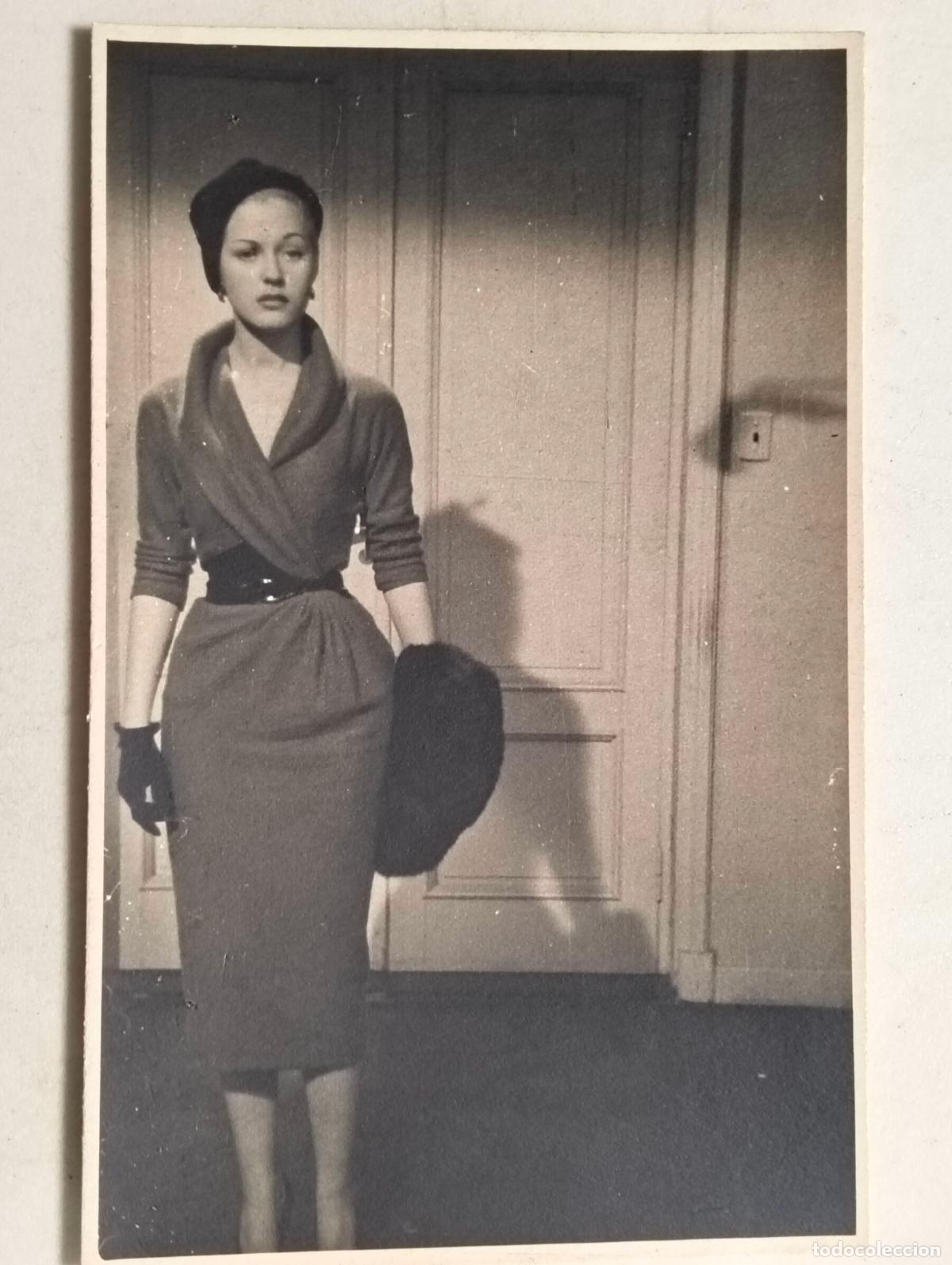 Cine: ANTIGUA FOTOGRAFIA DE PELICULA, CON ANALIA GADE, MEDIDAS 8,5 X 13,5 CM