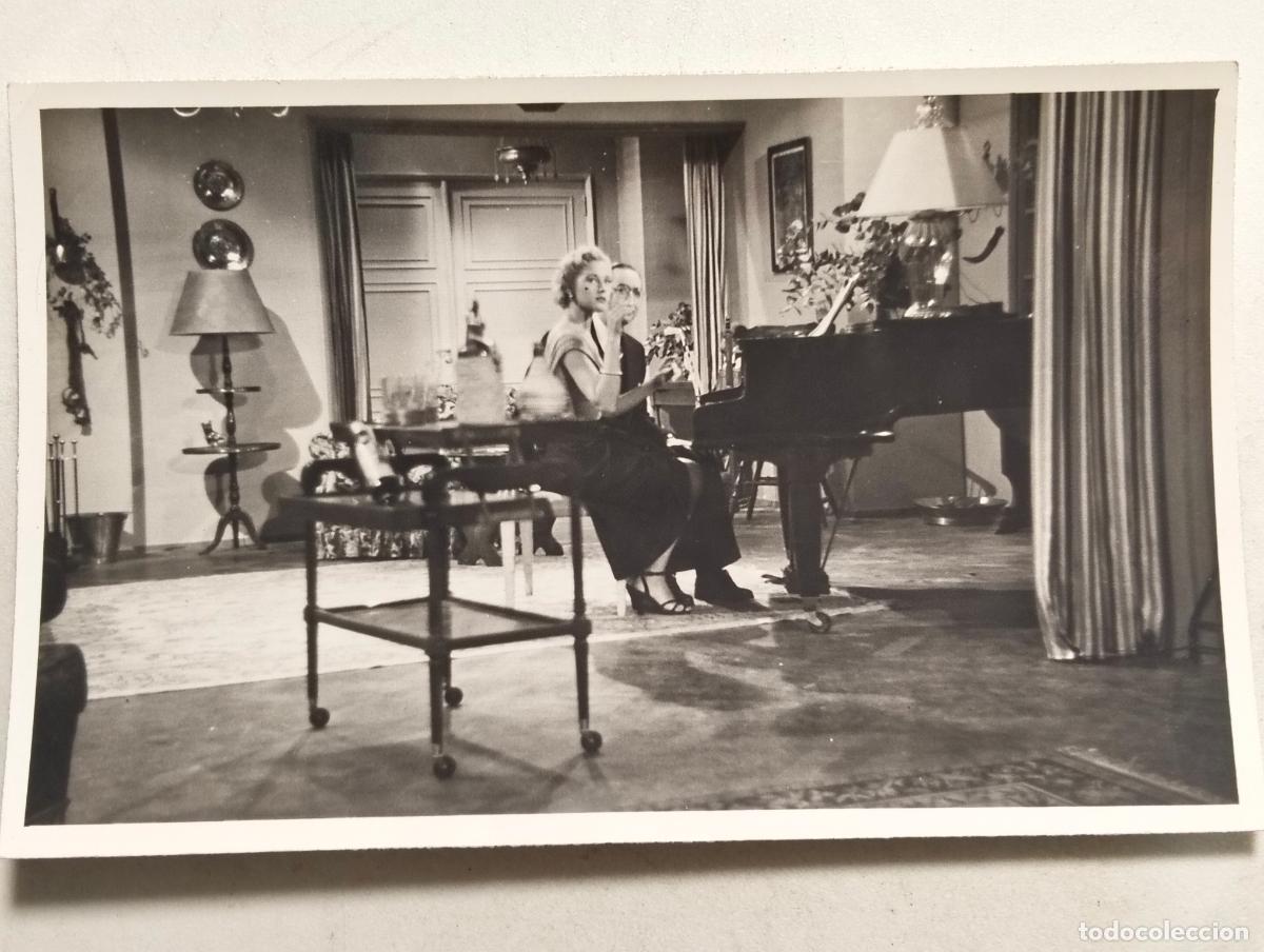 Cine: ANTIGUA FOTOGRAFIA PELICULA CON ANALIA GADE, MEDIDAS 14 X 8,5 CM