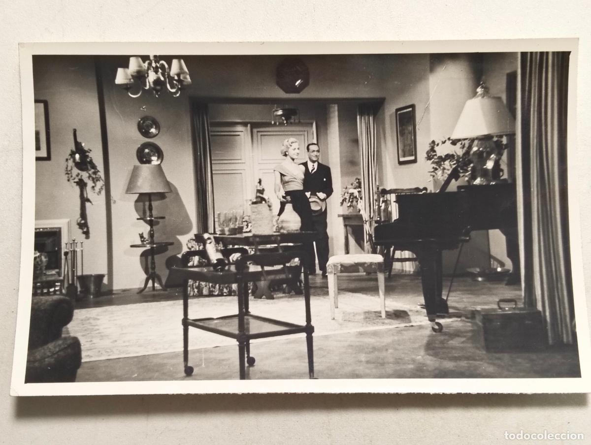 Cine: ANTIGUA FOTOGRAFIA PELICULA CON ANALIA GADE, MEDIDAS 14 X 8,5 CM