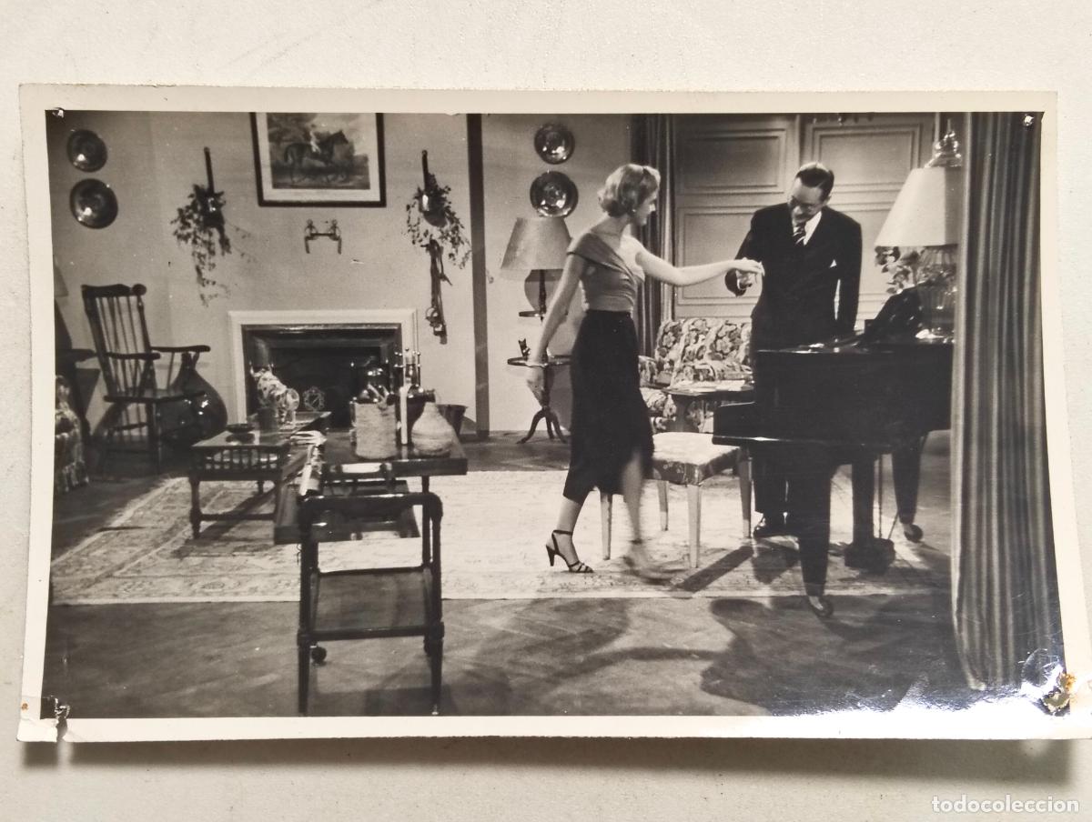 Cine: ANTIGUA FOTOGRAFIA PELICULA CON ANALIA GADE, MEDIDAS 14 X 8,5 CM