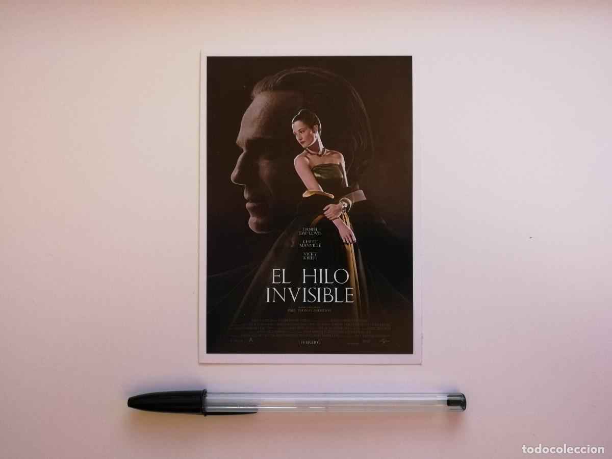 Cine: FICHA COLECCIONABLE -10*15- EL HILO INVISIBLE - THRILLER SUSPENSE - DANIEL DAY LEWIS