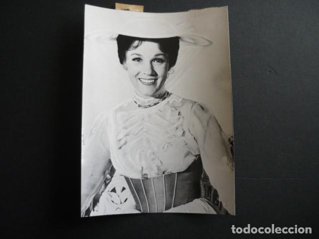 Cin&eacute;ma: JULIE ANDREWS ACTRIZ ANTIGUA FOTOGRAFIA ORIGINAL 10 X 14 CM