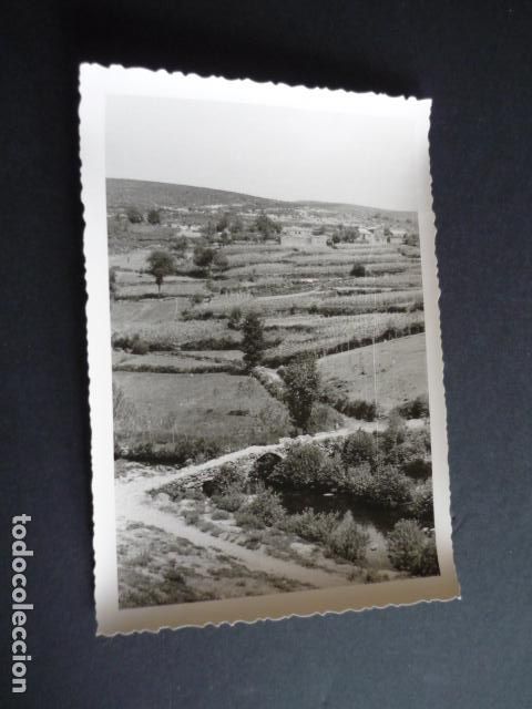 Cine: SANTA COMBA DE BANDE ORENSE ANTIGUA FOTOGRAFIA POR VIAJERO FRANCES 9 X 12,5 CM