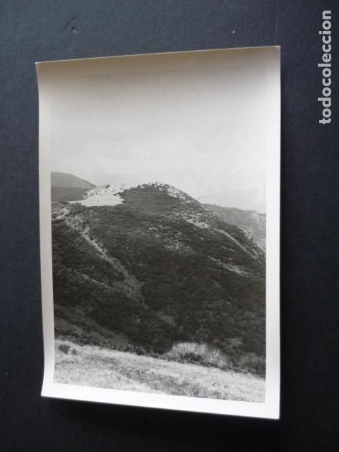 Cine: PUERTO DE SAN GLORIO CANTABRIA LEON ANTIGUA FOTOGRAFIA POR VIAJERO FRANCES 9 X 12,5 CM