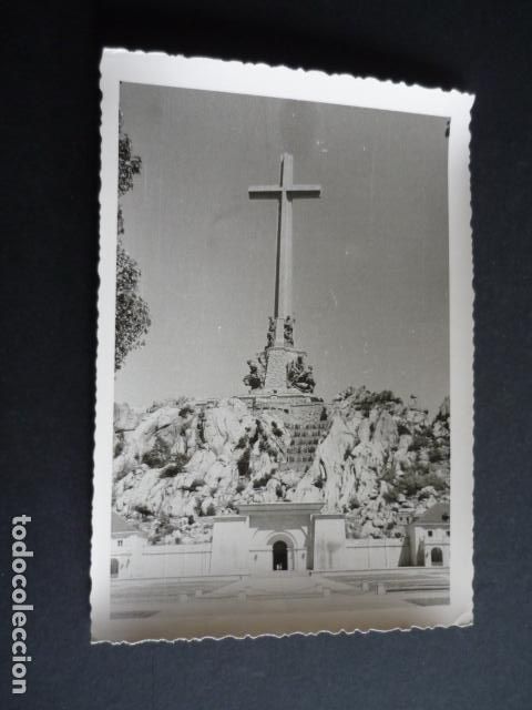 Cine: VALLE DE LOS CAIDOS ANTIGUA FOTOGRAFIA POR VIAJERO FRANCES 9 X 12,5 CM