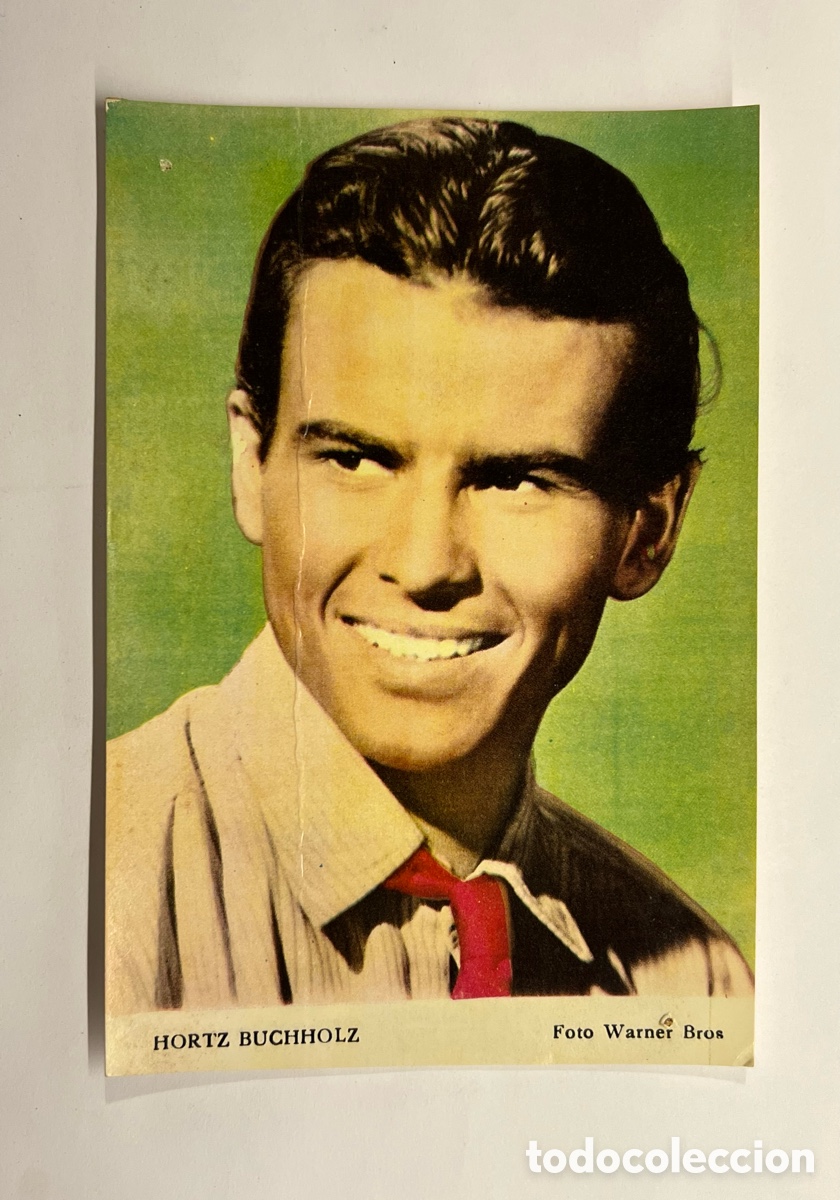Cine: HORTZ BUCHHOLZ.. Foto Warner Bros. Med&iacute;das: 10,5 x 15,5 cm.