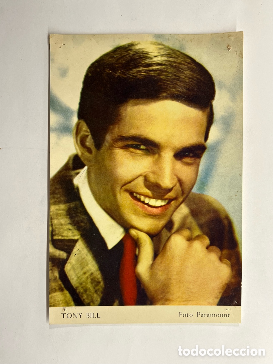 Cin&eacute;ma: TONY BILL.. Foto Paramount.. Med&iacute;das: 10,5 x 15,5 cm.,