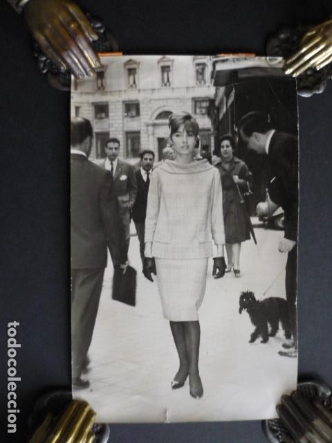 Cin&eacute;ma: NURIA TORRAY ACTRIZ ANTIGUA FOTOGRAFIA ORIGINAL 20,5 X 12,5 CM