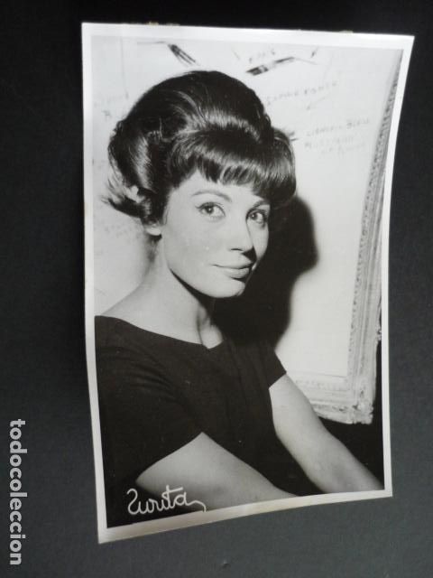 Cin&eacute;ma: NURIA TORRAY ACTRIZ ANTIGUA FOTOGRAFIA ORIGINAL 18 X 12 CM