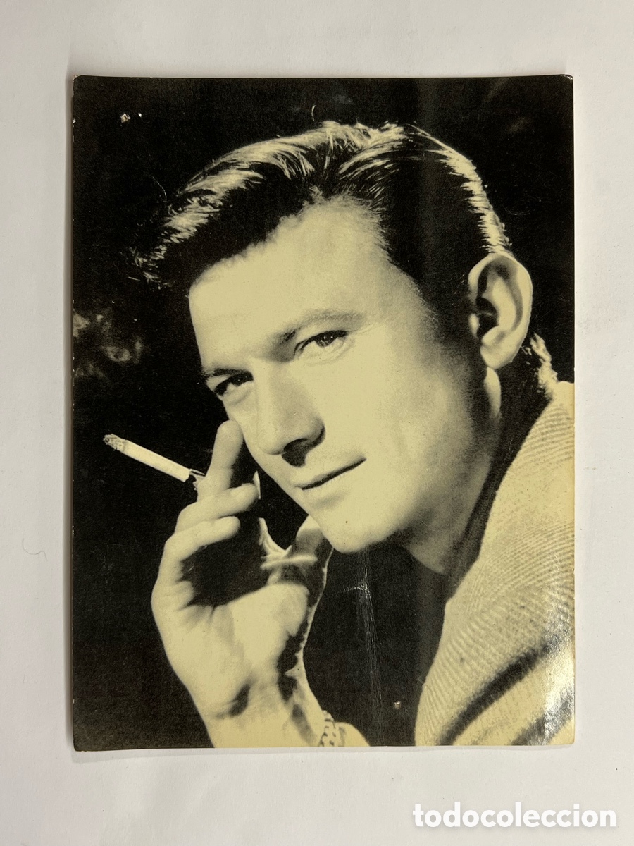 Cin&eacute;ma: LAURENCE HARVEY.. Foto: COLUMBIA. FOTO - FICHA OBSEQUIO DE &rdquo;ROMANTICA&rdquo;