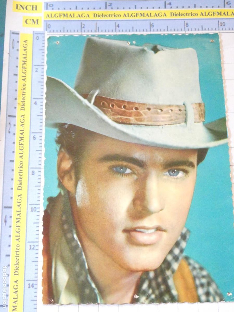 Cine: POSTAL DE CINE ACTORES ACTRICES. A&Ntilde;O 1961 RICKY NELSON 15 BERMEJO. 725