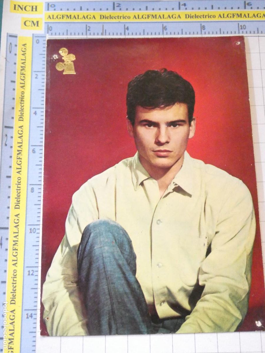 Cine: POSTAL DE CINE ACTORES ACTRICES. A&Ntilde;O 1964. HORST BUCHHOLZ 90 POSTALCOLOR. 734