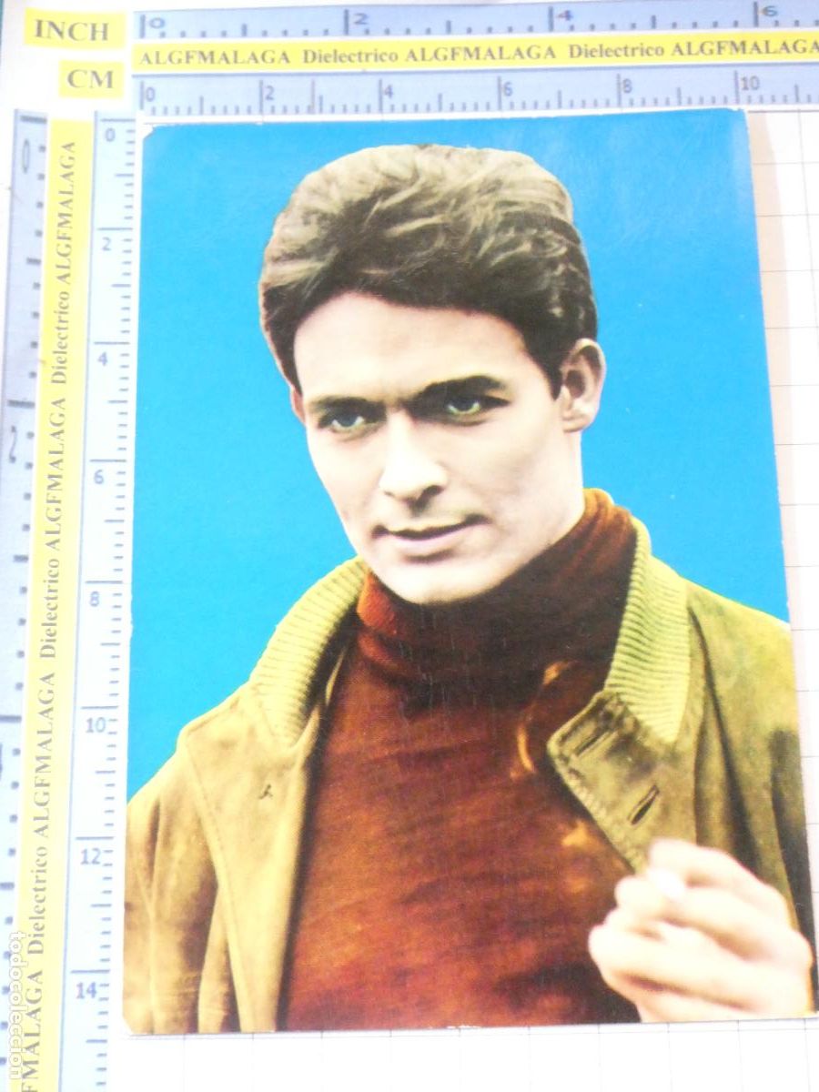 Cine: POSTAL DE CINE ACTORES ACTRICES. A&Ntilde;O 1963. JACQUES CHARRIER 21/3 bergas. 740