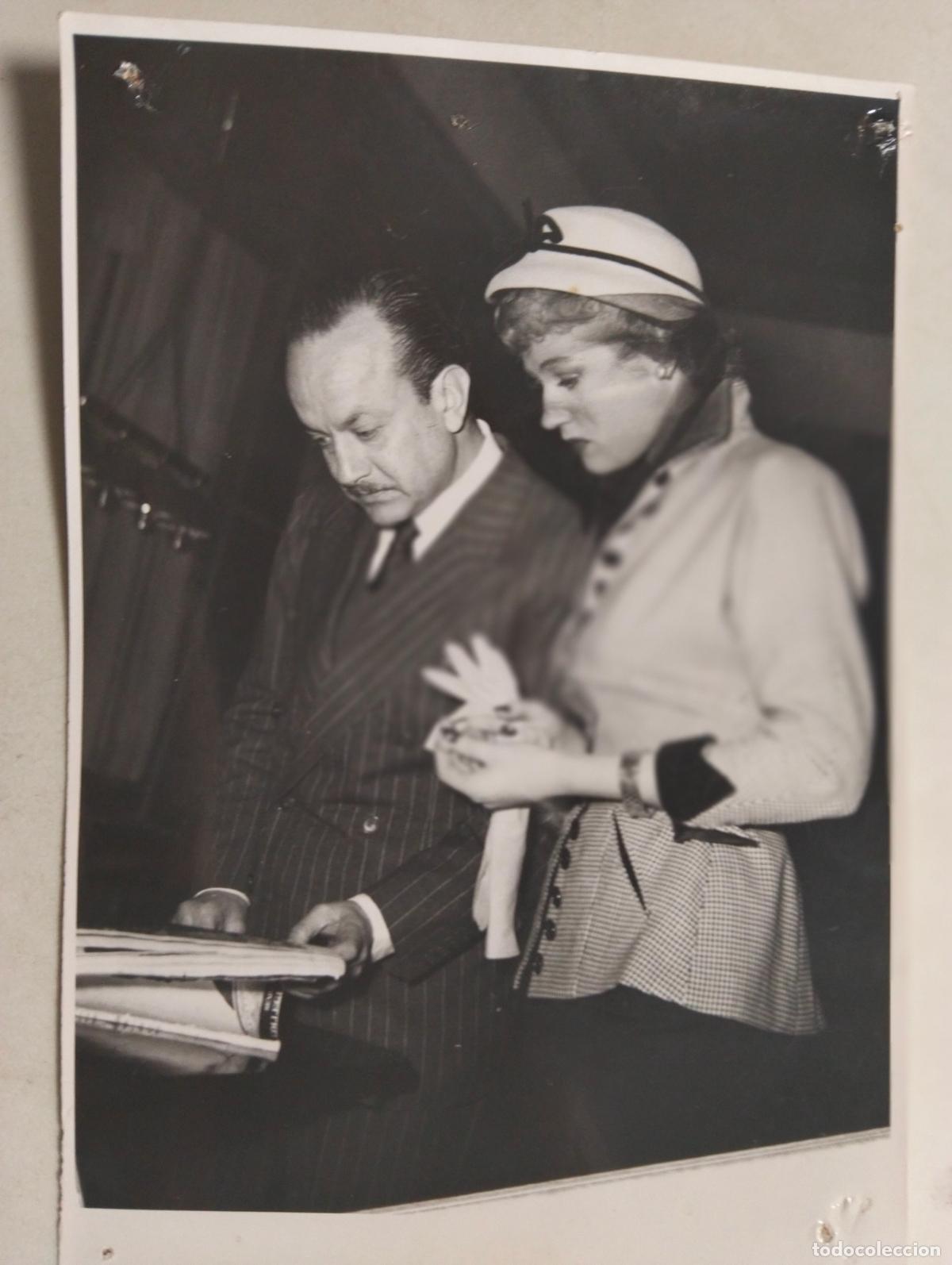 Cine: ANTIGUA FOTOGRAFIA ANALIA GADE JOVENCITA, MEDIDAS 12,5 X 17,5 CM