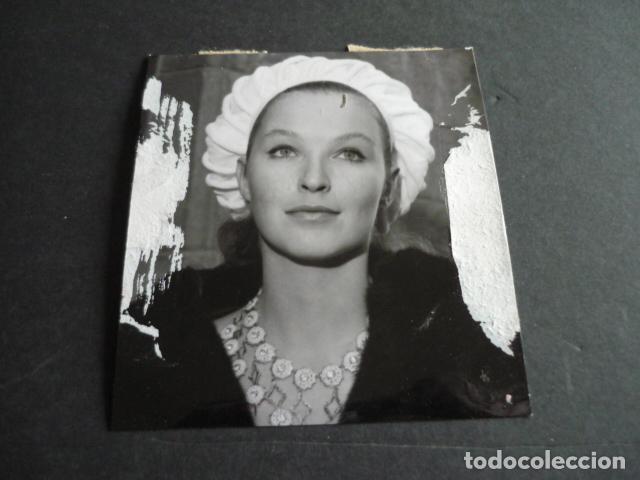 Kino: MARINA VLADY ACTRIZ ANTIGUA FOTOGRAFIA 8 X 8 CM