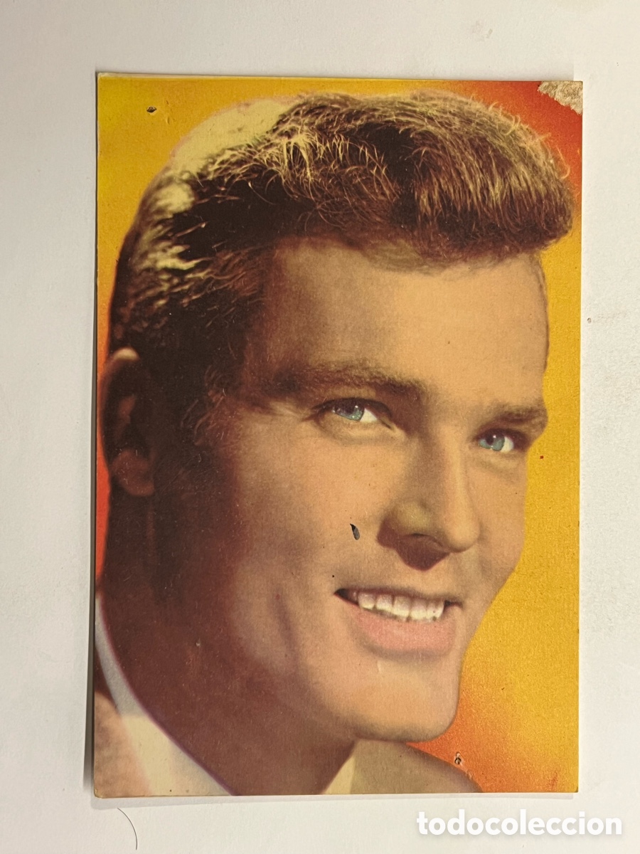 Cine: TY HARDIN EN BRONCO N&deg; 5004 Actores y actrices.. Edic., Tarje-Fher..