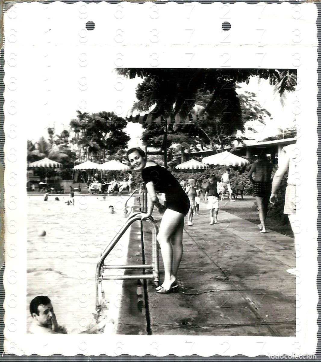 Cine: CARMEN SEVILLA HOTEL HILTON 1959 ARCHIVO PEPE VAQUERO 10X9 FOTOGRAFIA UNICA LM54