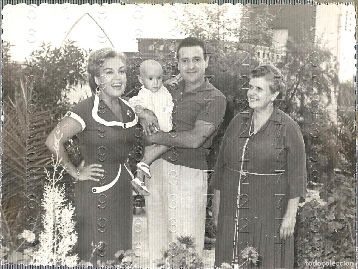 Cine: MERCEDES VECINO ALICANTE 1957 PEPE VAQUERO 11X8 FOTOGRAFIA UNICA LM54