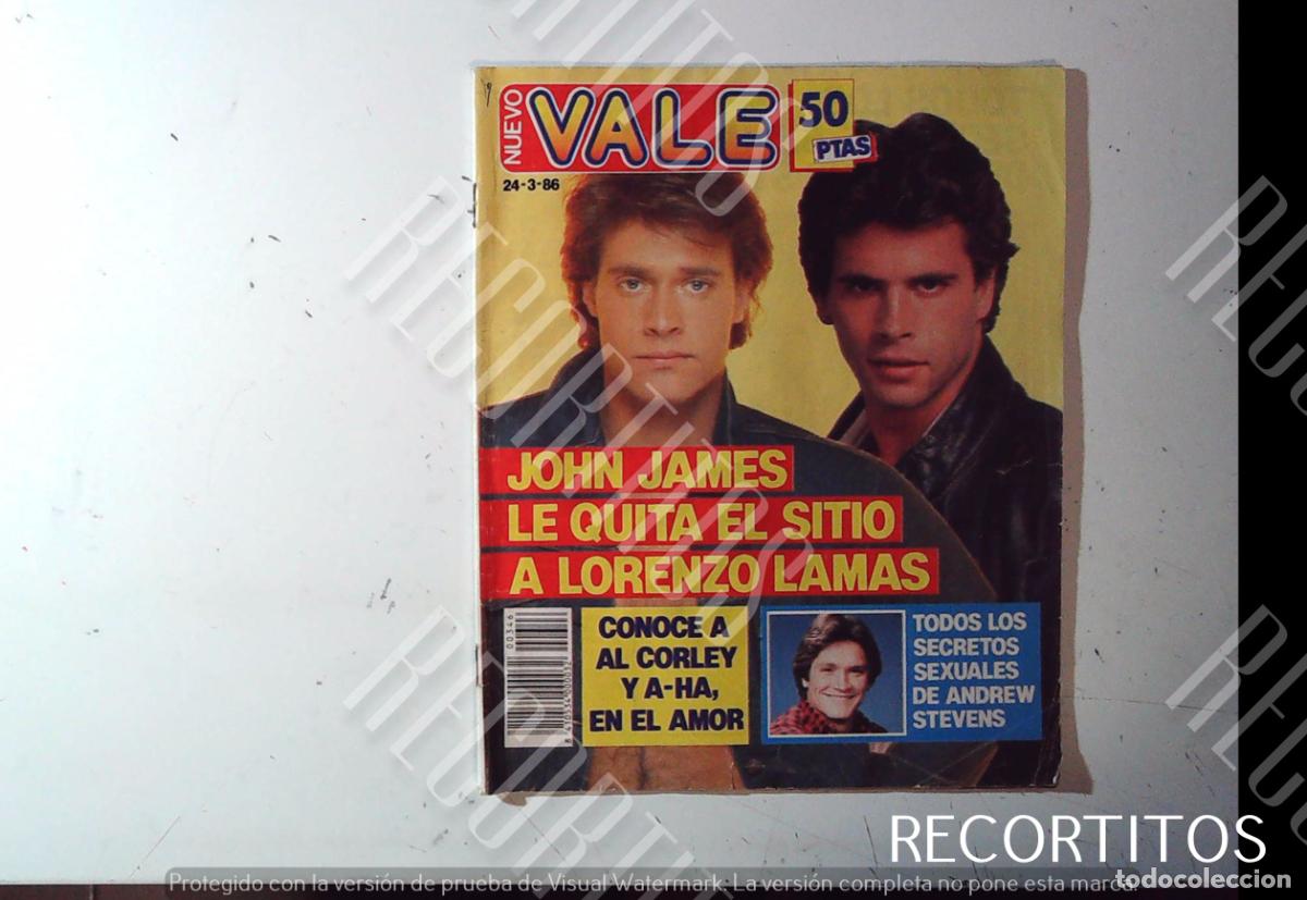 Kino: RECORTE PORTADA LORENZO LAMAS JOHN JAMES