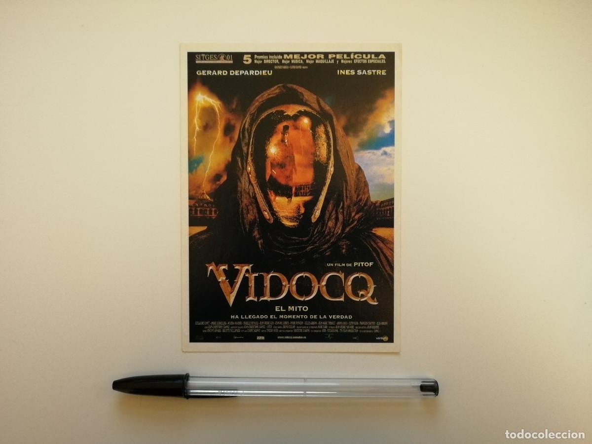 Kino: FICHA COLECCIONABLE -10*15- VIDOCQ - TERROR - PITOF