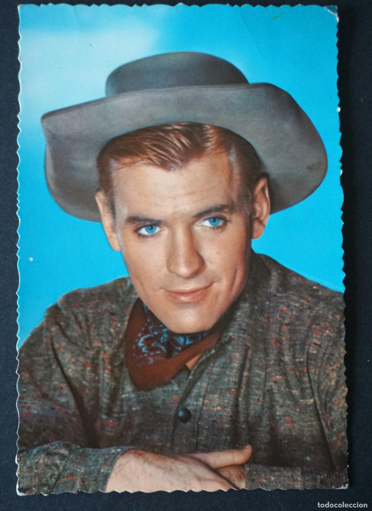 Cine: Will Hutchins, protagonista de la serie &rdquo;SUGARFOOT&rdquo;, postal circulada editada el a&ntilde;o 1963