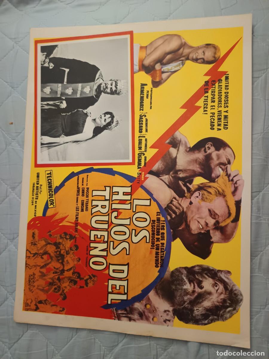 Kino: LOS HIJOS DEL TRUENO(LOS TITANES) GIULIANO GEMMA LOBBY CARD ORIGINAL