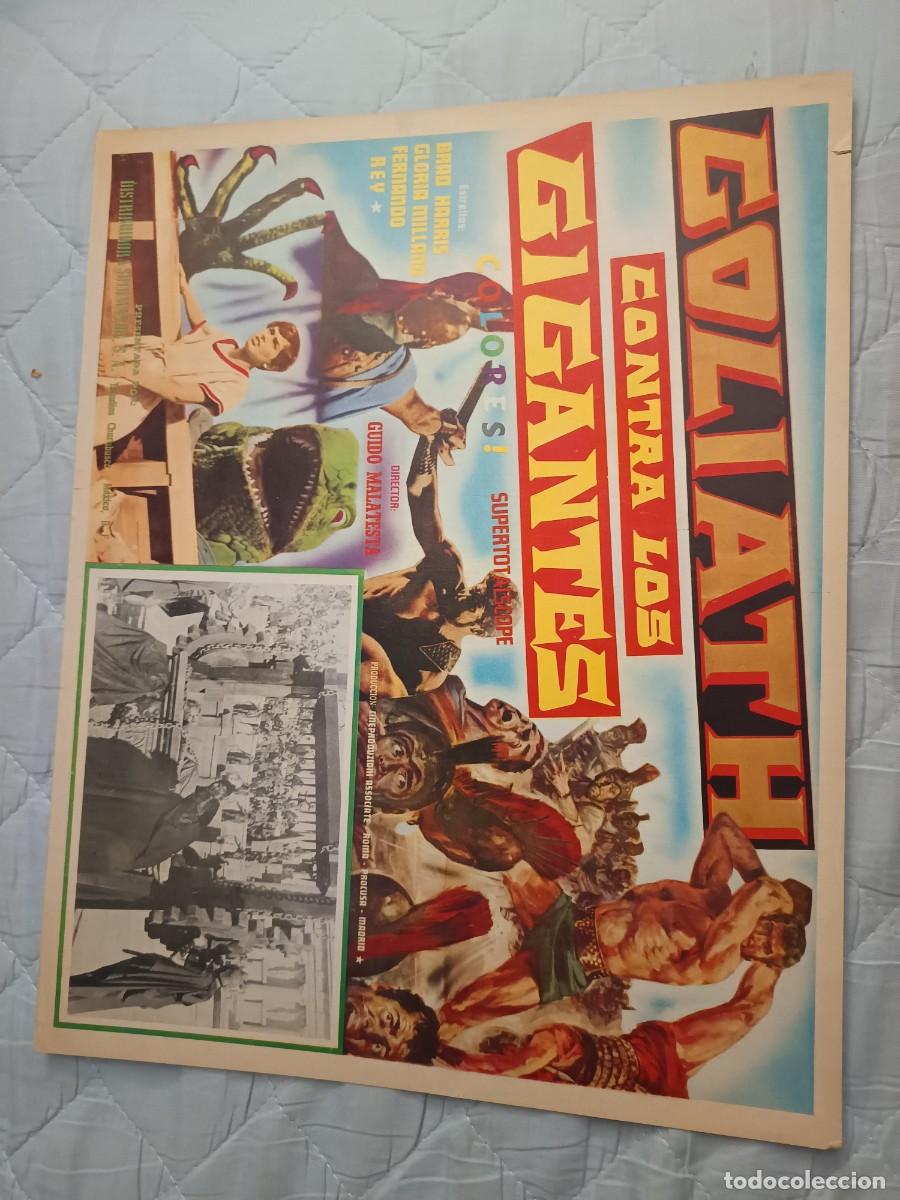 Kino: GOLIATH CONTRA LOS GIGANTES BRAD HARRIS LOBBY CARD ORIGINAL