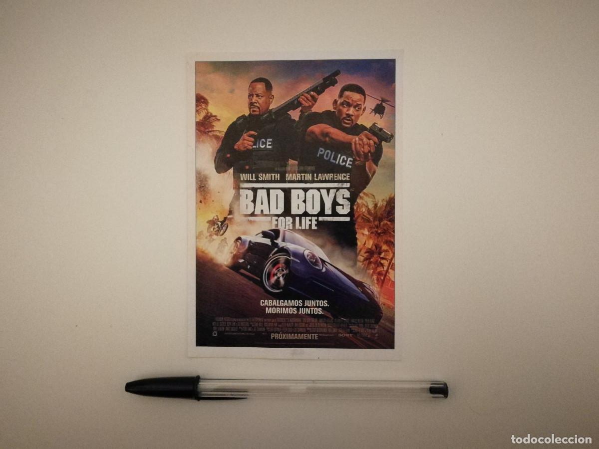 Cine: FICHA COLECCIONABLE -10*15- BAD BOYS FOR LIFE - WILL SMITH
