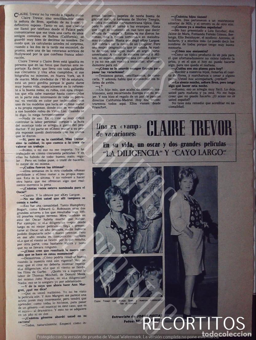 Kino: CLAIRE TREVOR MILTON BREN EN ESPA&Ntilde;A