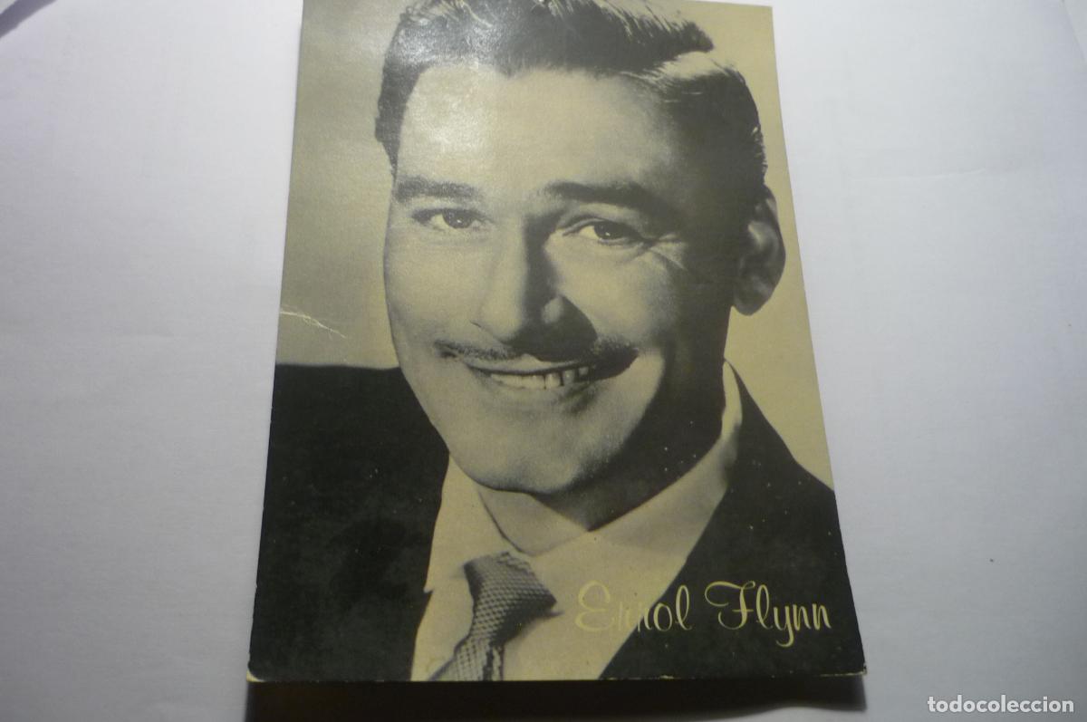 Kino: postal extranjera actor errol flynn