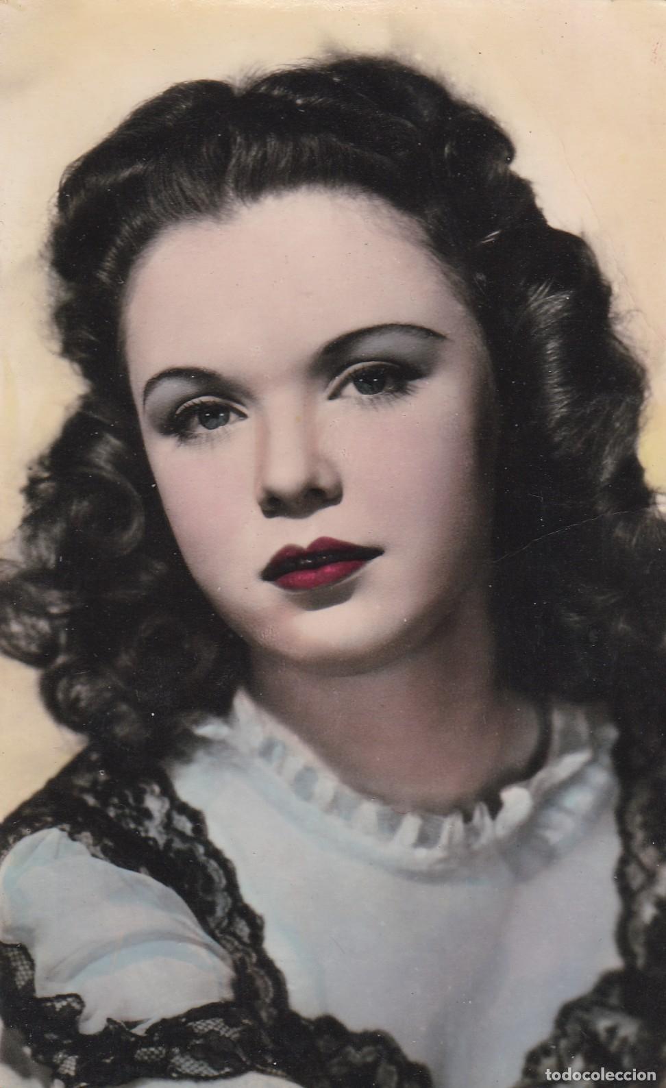 Kino: POSTAL - GLORIA JEAN - PROTAGONISTA DE LA PEL&Iacute;CULA: NI&Ntilde;A REVOLTOSA - COLOREADA DE &Eacute;POCA