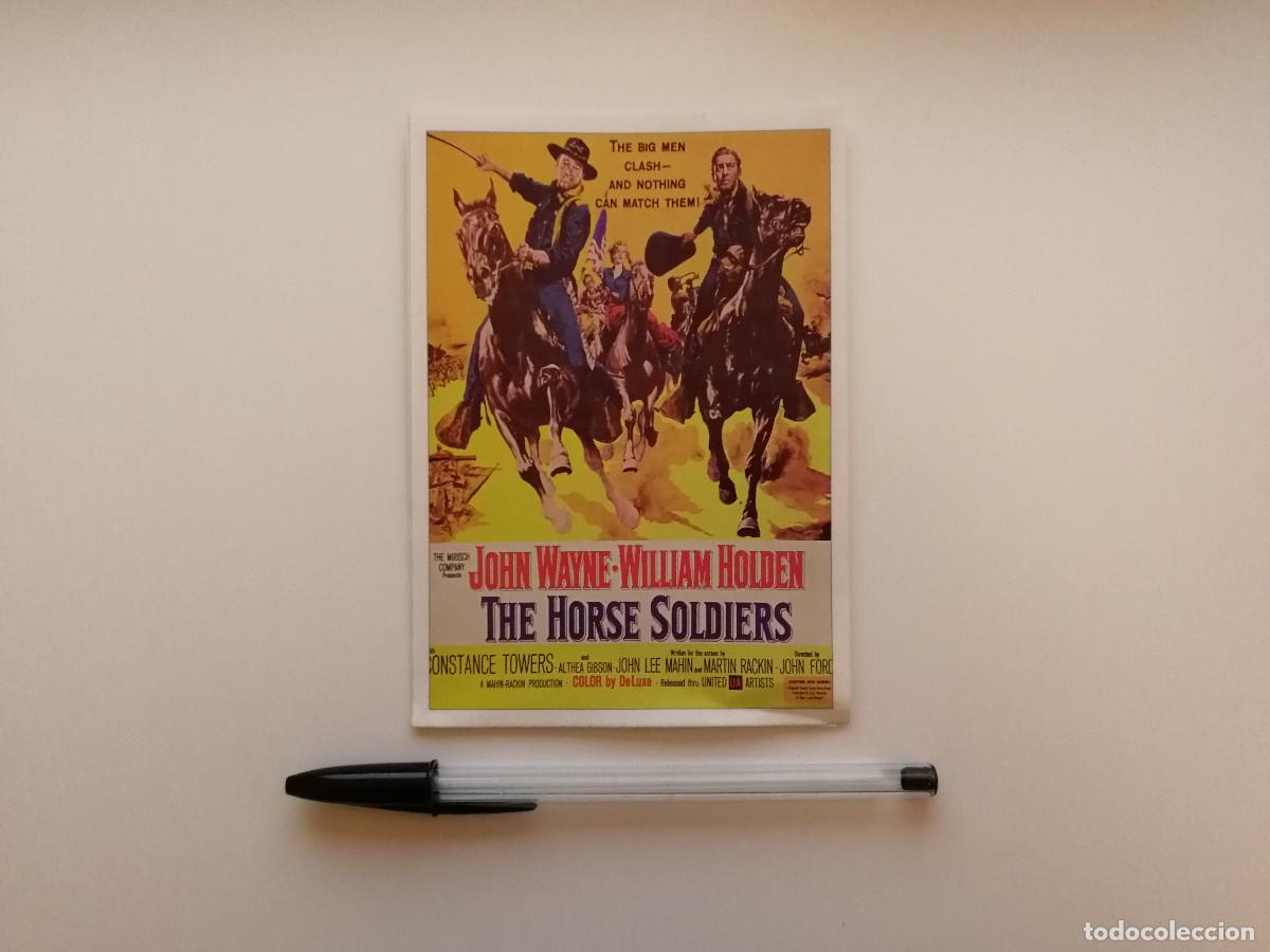 Cine: FICHA COLECCIONABLE -10*15- MISION DE AUDACES - JOHN WAYNE - WESTERN OESTE