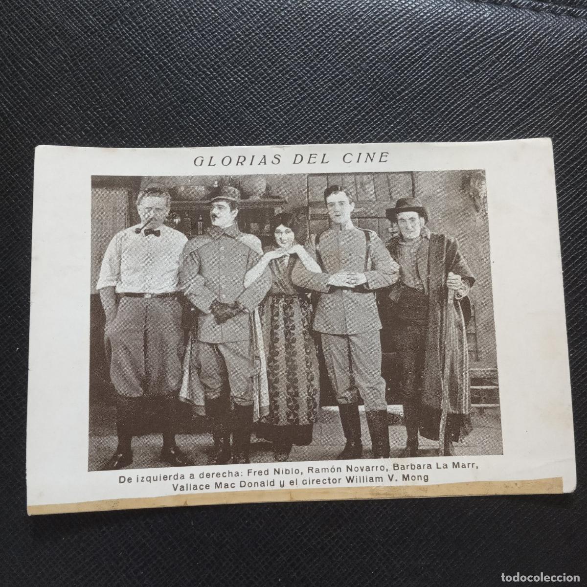 Cin&eacute;ma: 1 FRED NIBIO RAMON NAVARRO BARBRA LA MARR GLORIAS DEL CINE CHOCOLATES - CC11 SB14